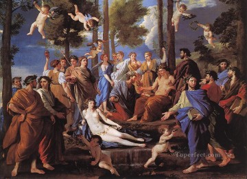 Parnassus classical painter Nicolas Poussin Oil Paintings